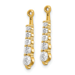 14K Lab Grown Diamond VS/SI FGH Earring Jackets - Sophia Jewelers