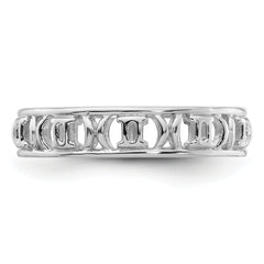 Sterling Silver Stackable Expressions Gemini Zodiac Ring - Sophia Jewelers