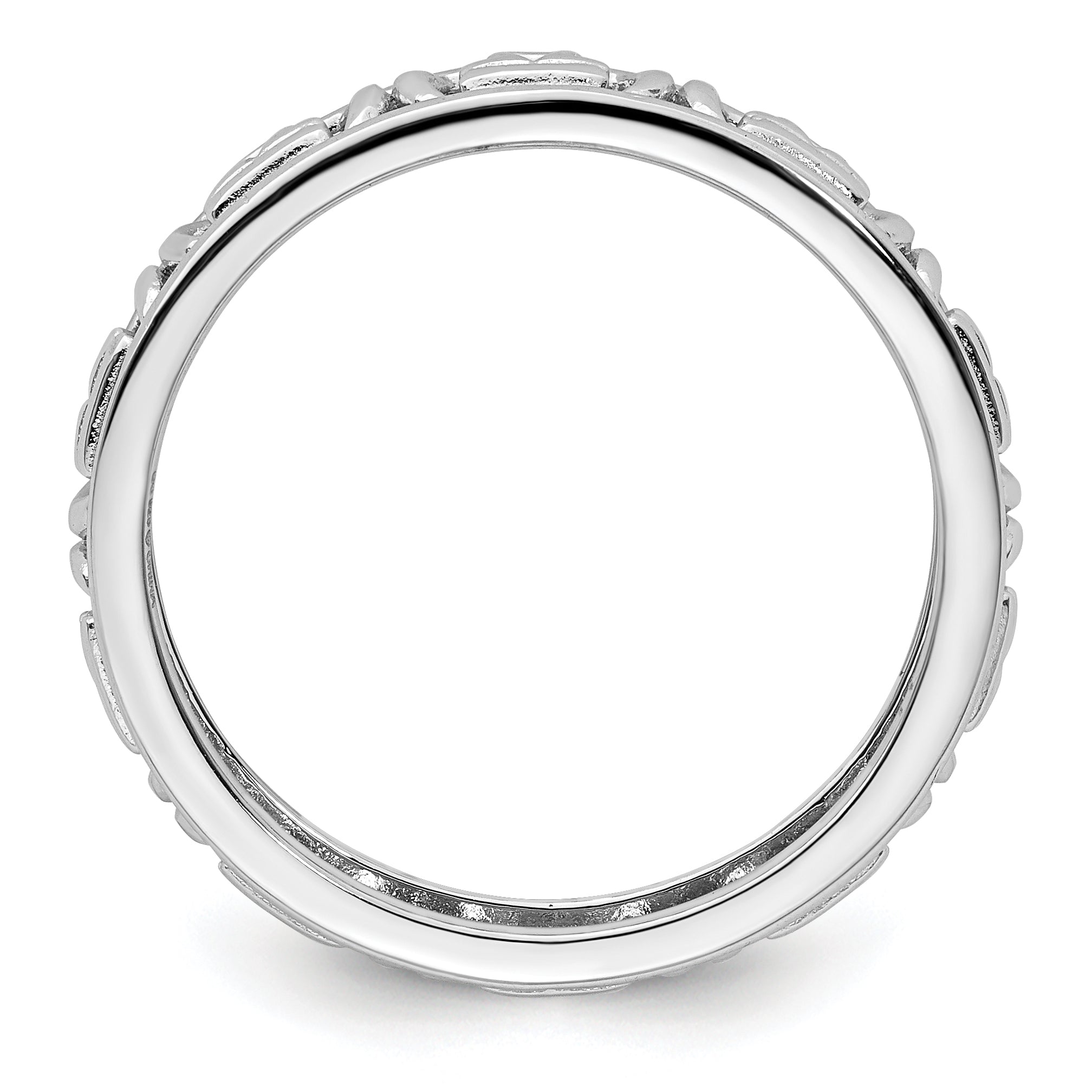 Sterling Silver Stackable Expressions Libra Zodiac Ring - Sophia Jewelers