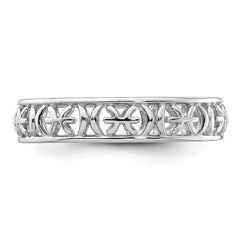 Sterling Silver Stackable Expressions Pisces Zodiac Ring - Sophia Jewelers