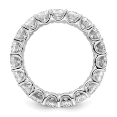 14KW Oval Lab Grown Diamond VS/SI FGH Eternity Band - Sophia Jewelers