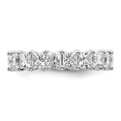 14KW Princess Lab Grown Diamond VS/SI FGH Eternity Band - Sophia Jewelers