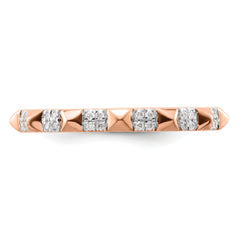 14k Rose Gold Stackable Expressions Diamond Ring - Sophia Jewelers