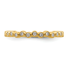 14k Stackable Expressions Diamond Ring - Sophia Jewelers