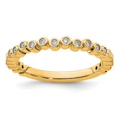 14k Stackable Expressions Diamond Ring - Sophia Jewelers