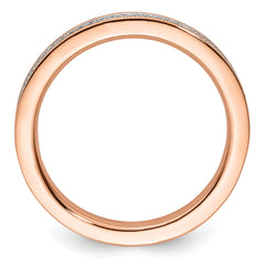 14k Rose Gold Stackable Expressions Diamond Ring - Sophia Jewelers