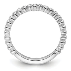 14k White Gold Stackable Expressions Diamond Ring - Sophia Jewelers