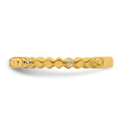 14k Stackable Expressions Diamond Ring - Sophia Jewelers