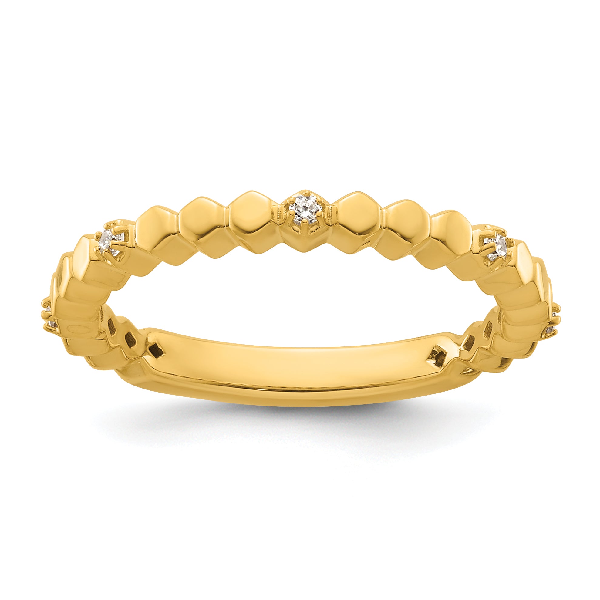 14k Stackable Expressions Diamond Ring - Sophia Jewelers