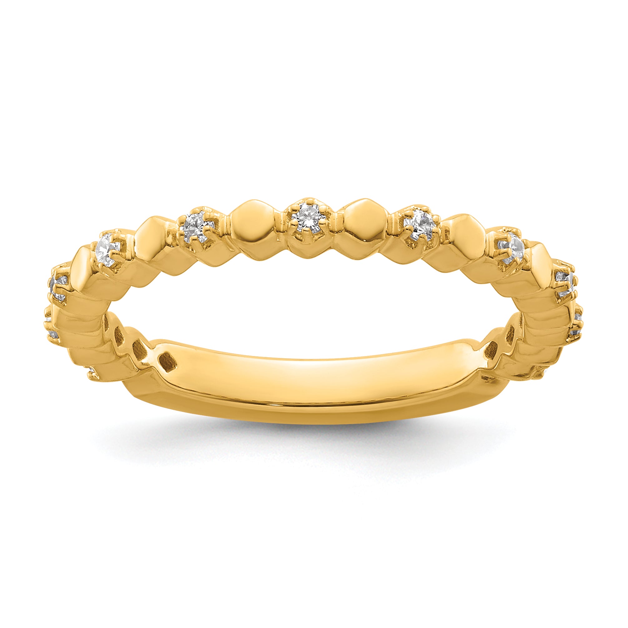 14k Stackable Expressions Diamond Ring - Sophia Jewelers