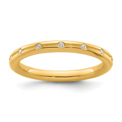 14k Stackable Expressions Diamond Ring - Sophia Jewelers