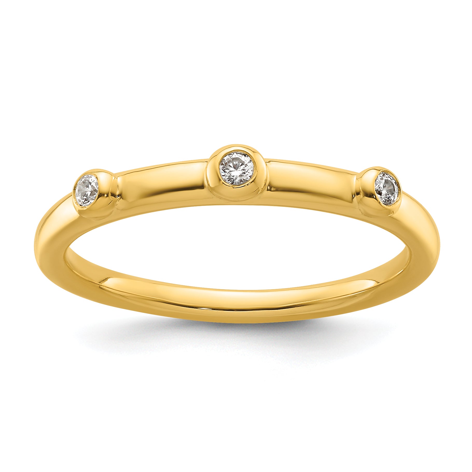 14k Stackable Expressions Diamond Ring - Sophia Jewelers