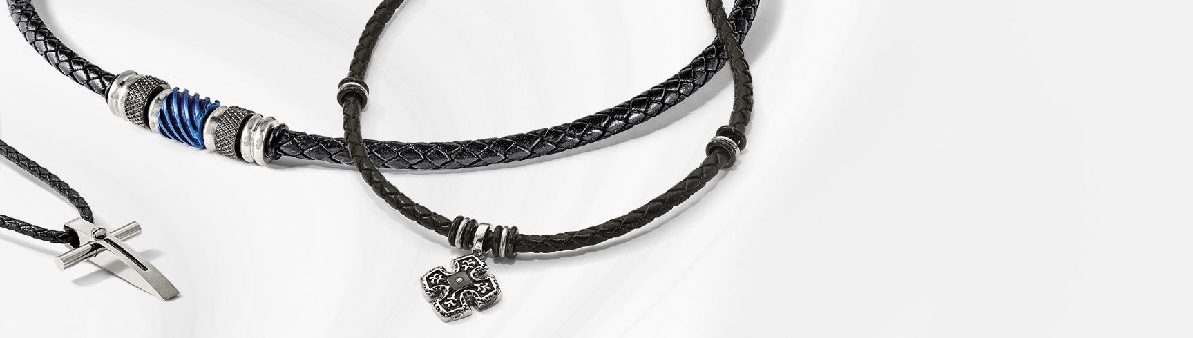 Corded necklace from Sophia Jewelers, featuring a durable and stylish design with a high-quality cord and elegant accents, perfect for adding a unique and casual yet refined touch to any look.