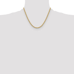 14k 3.8mm Regular Rope Chain