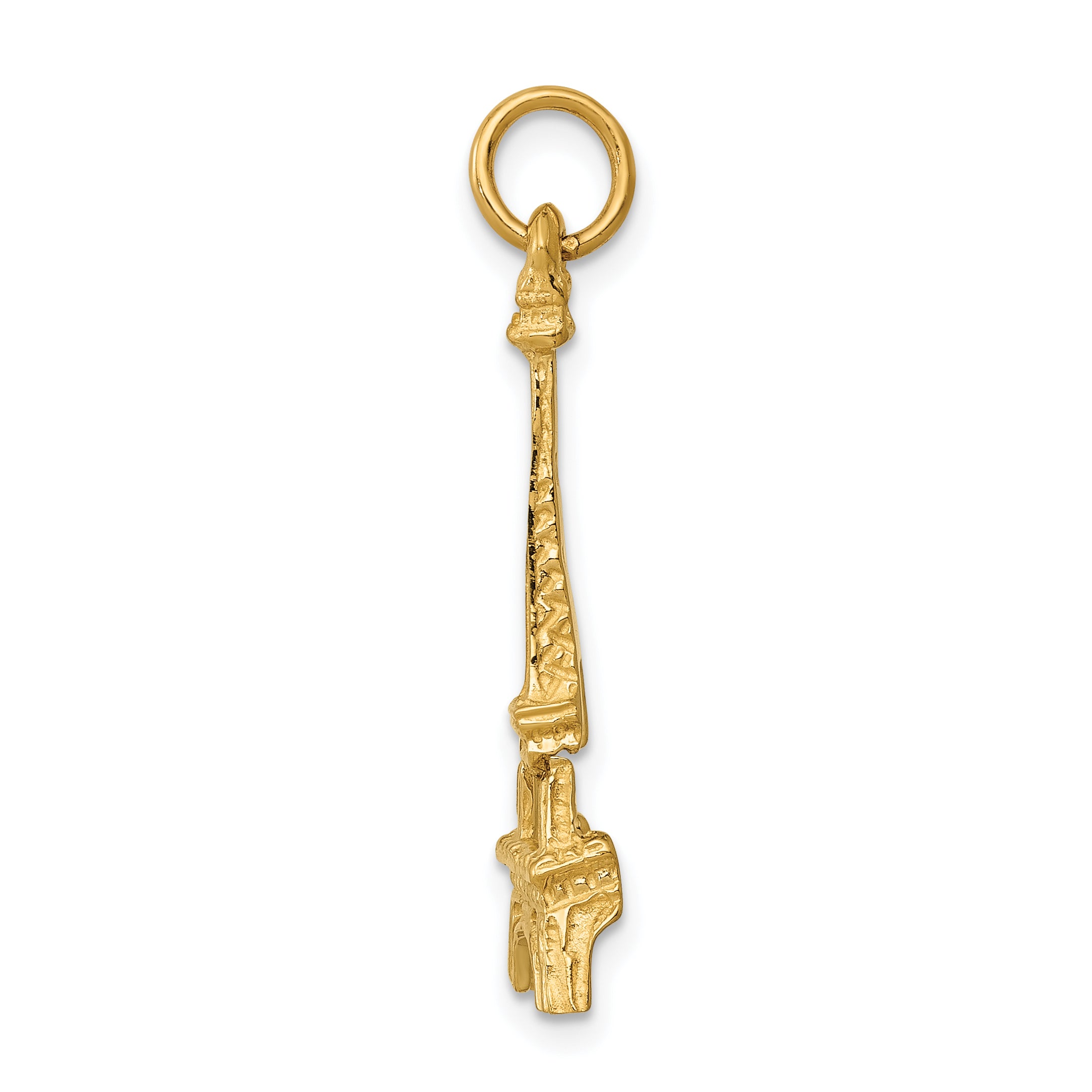 10k Eiffel Tower Charm