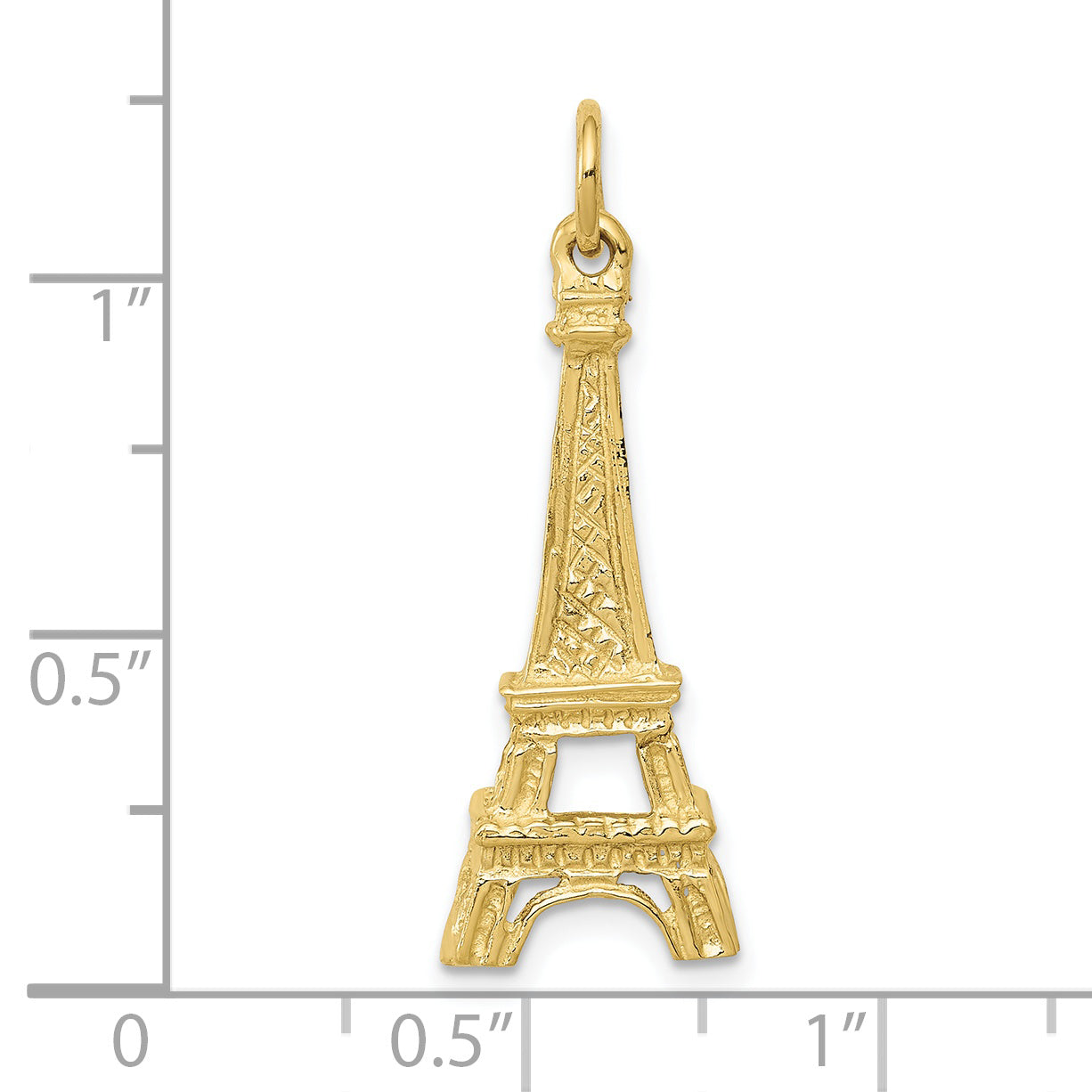 10k Eiffel Tower Charm