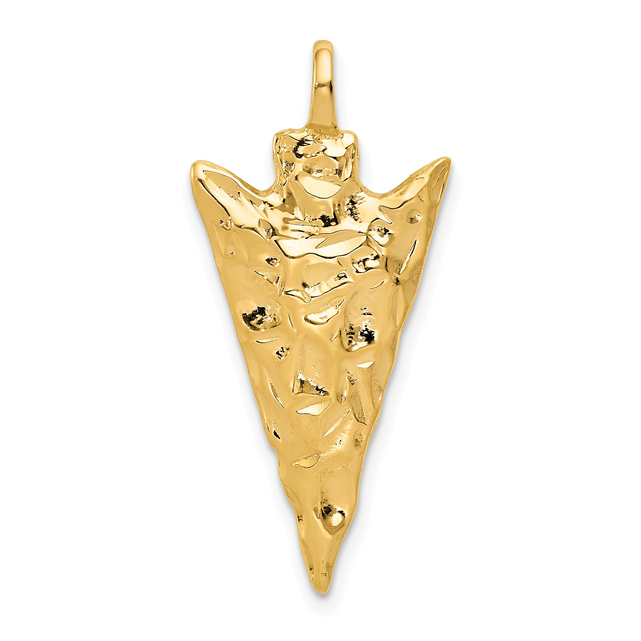 10k Arrow Head Charm