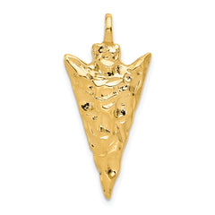 10k Arrow Head Charm