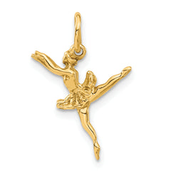 10k Ballerina Charm