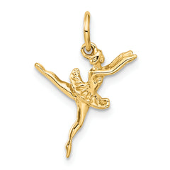 10k Ballerina Charm