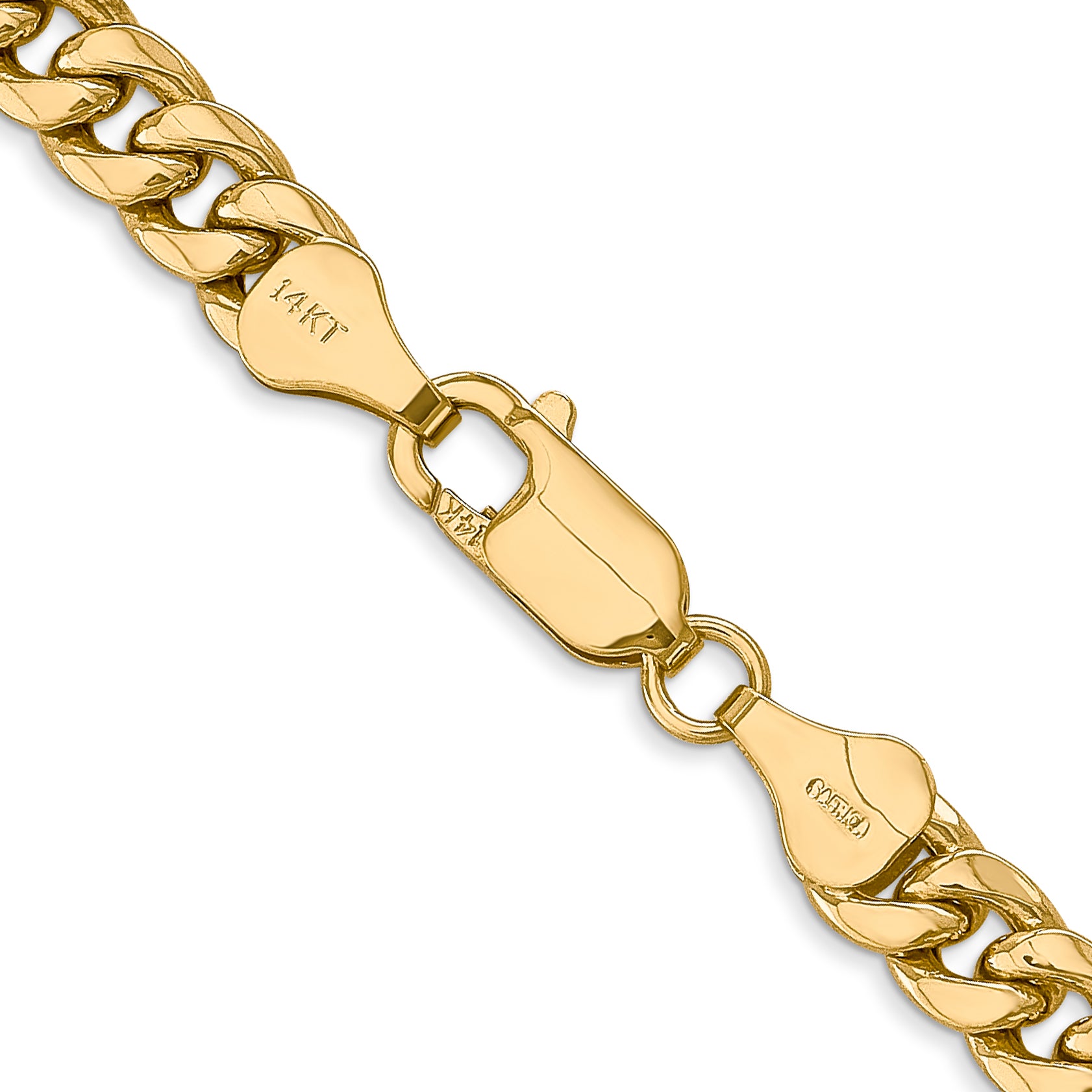 10k 6mm Semi-Solid Miami Cuban Chain