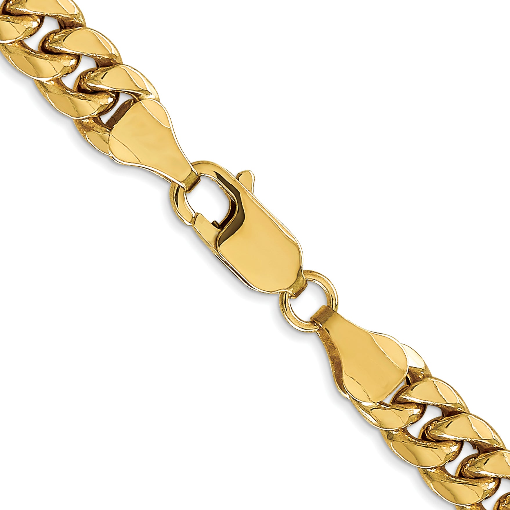 10k 6.75mm Semi-Solid Miami Cuban Chain