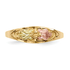 10k Tri-Color Black Hills Gold Ring