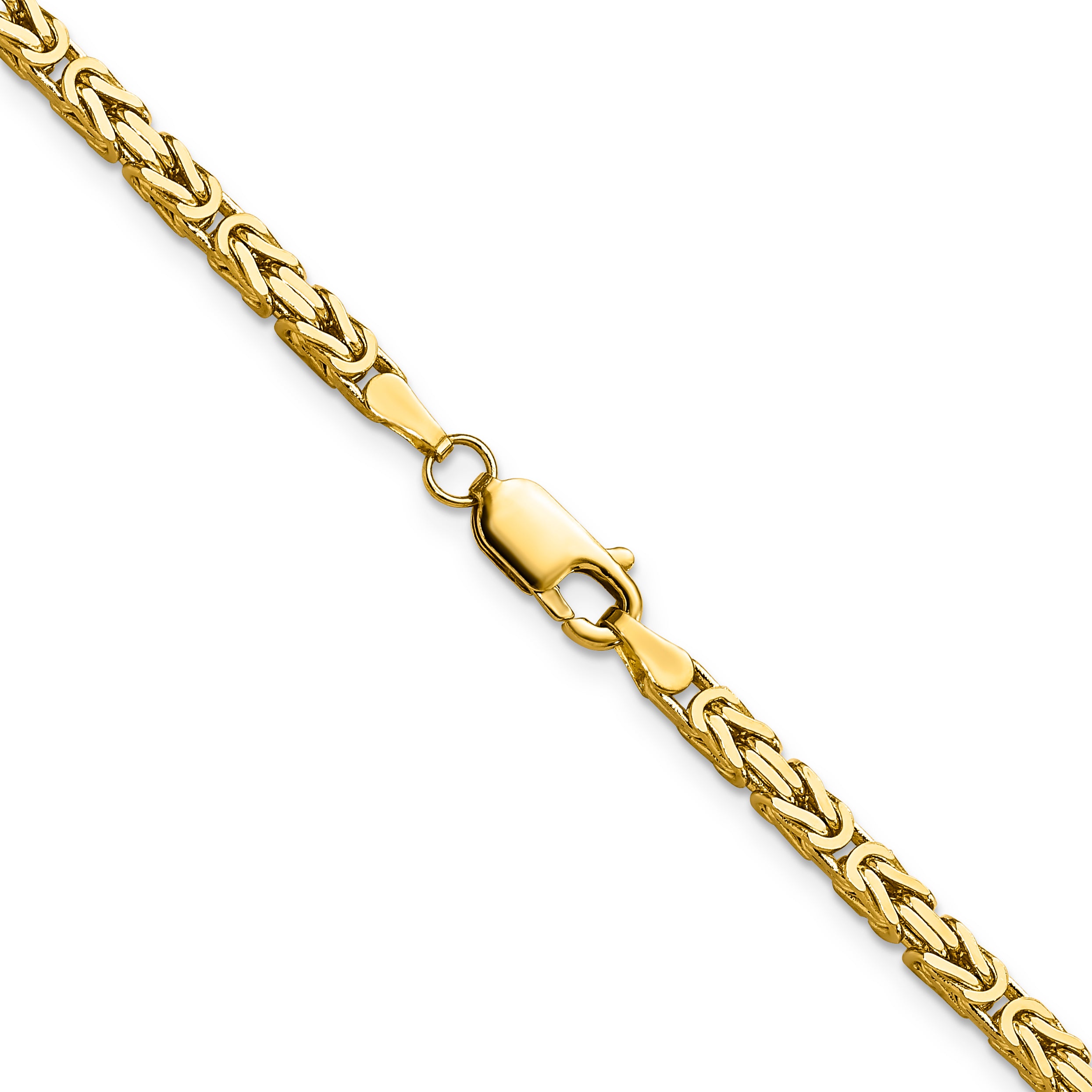 10K 2.5mm Byzantine Chain