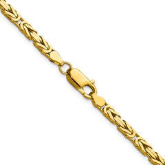 10K 3.25mm Byzantine Chain