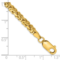 10K 3.25mm Byzantine Chain