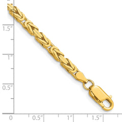 10K 3.25mm Byzantine Chain