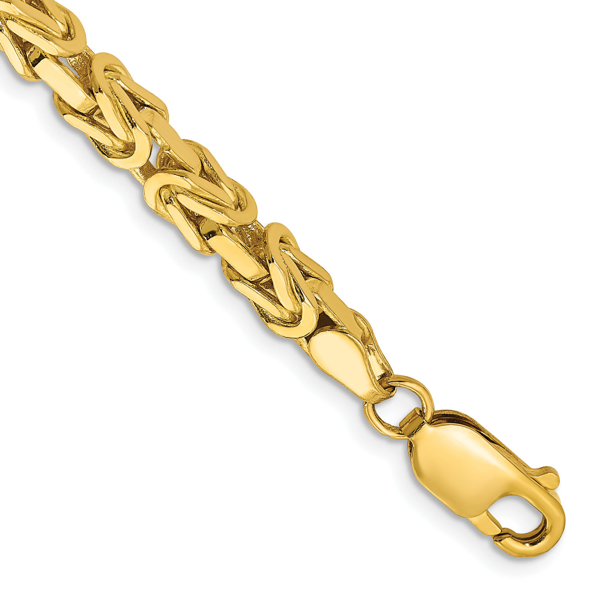 10K 4mm Byzantine Chain