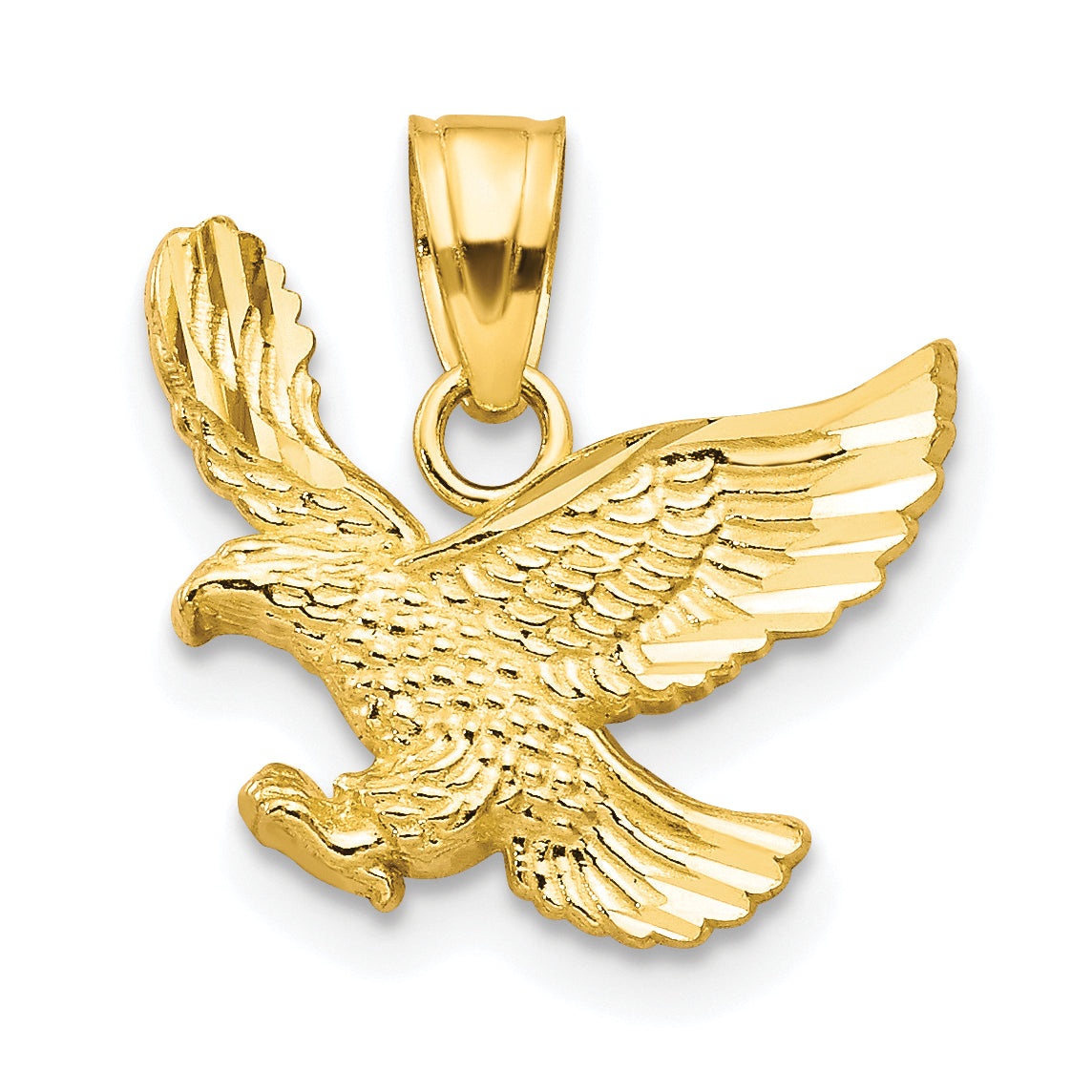 10k Eagle Charm