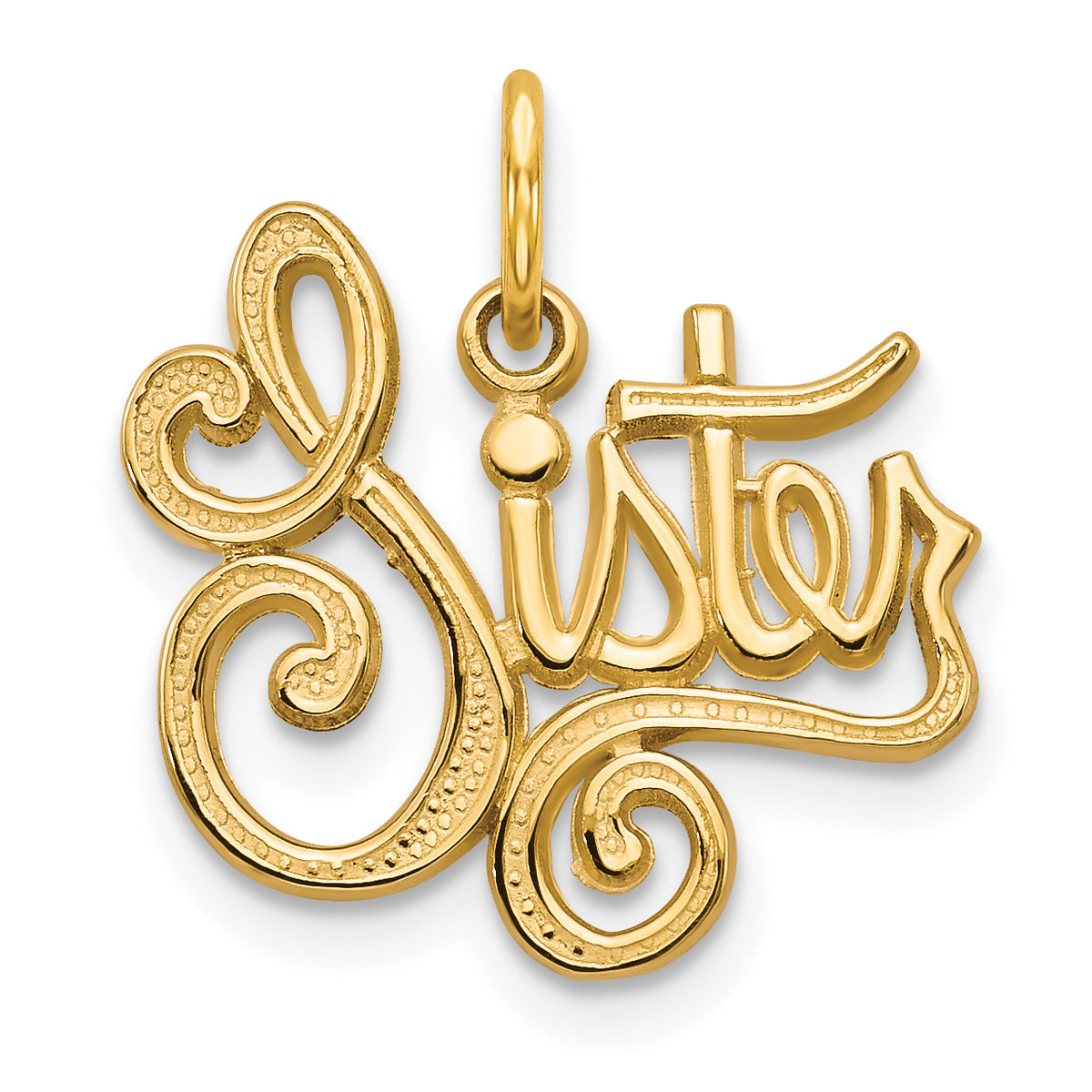 10K SISTER Charm