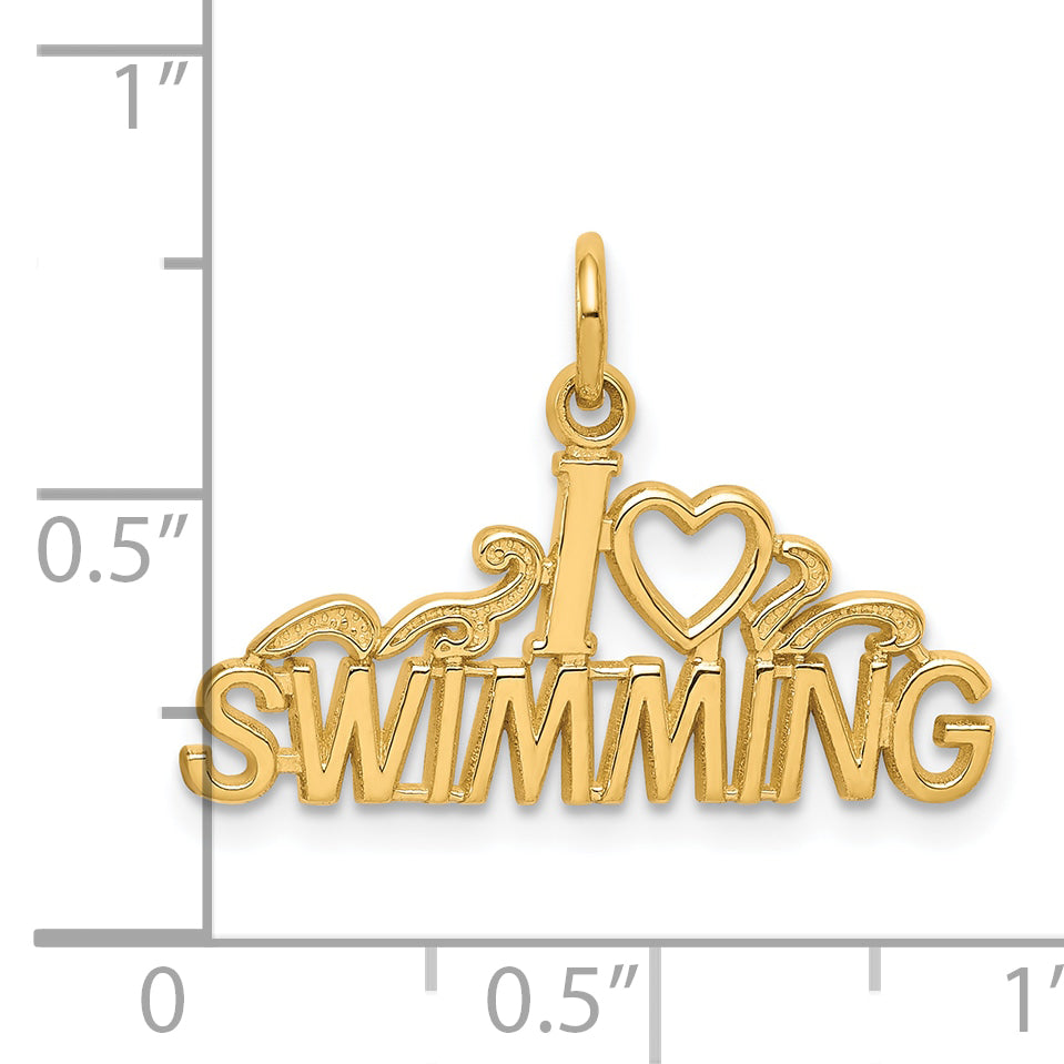 10k Swimming Charm