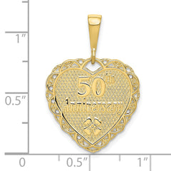 10k 50th Anniversary Charm