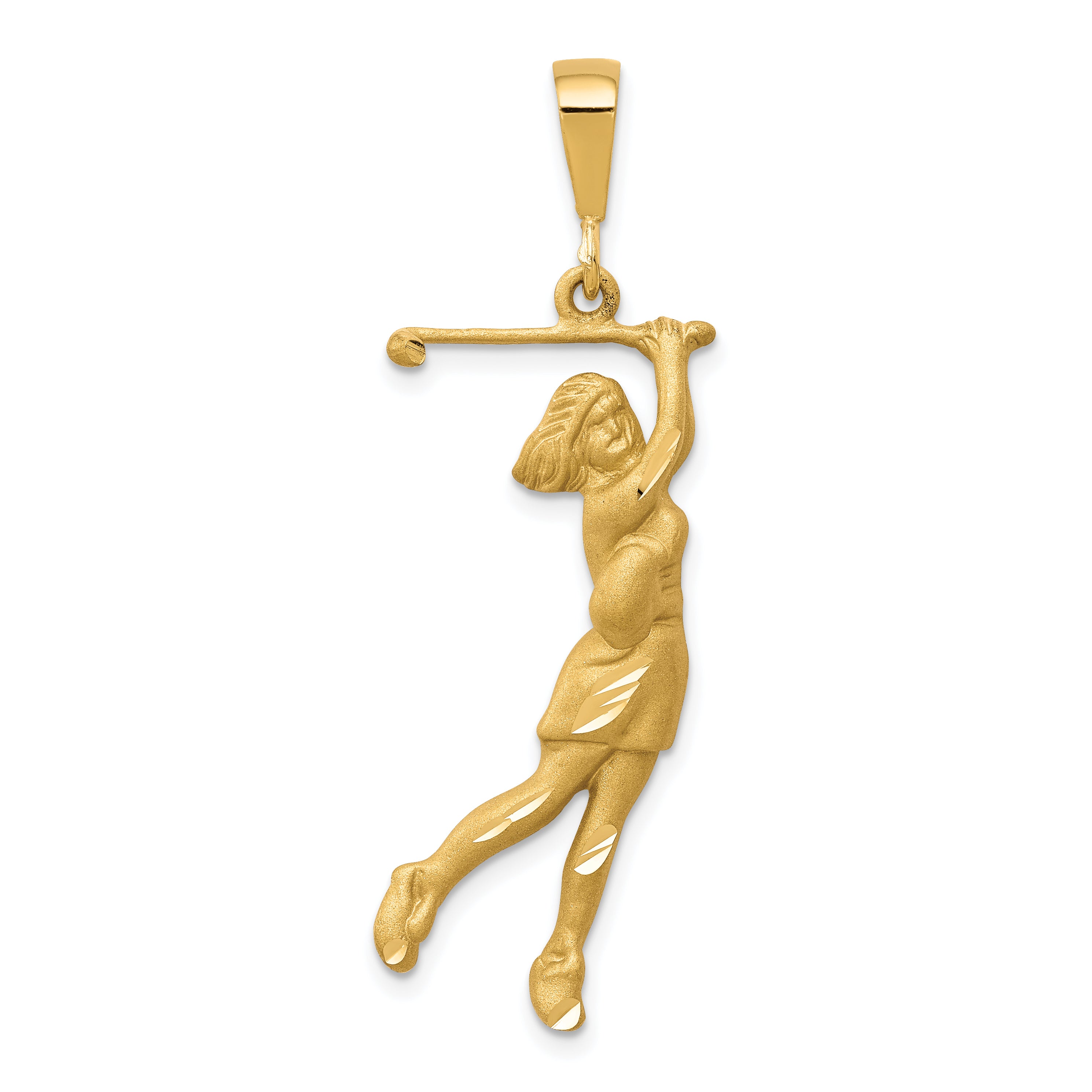 10K Golfer Charm