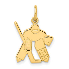 10K Hockey Charm