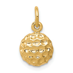 10K Golf Ball Charm