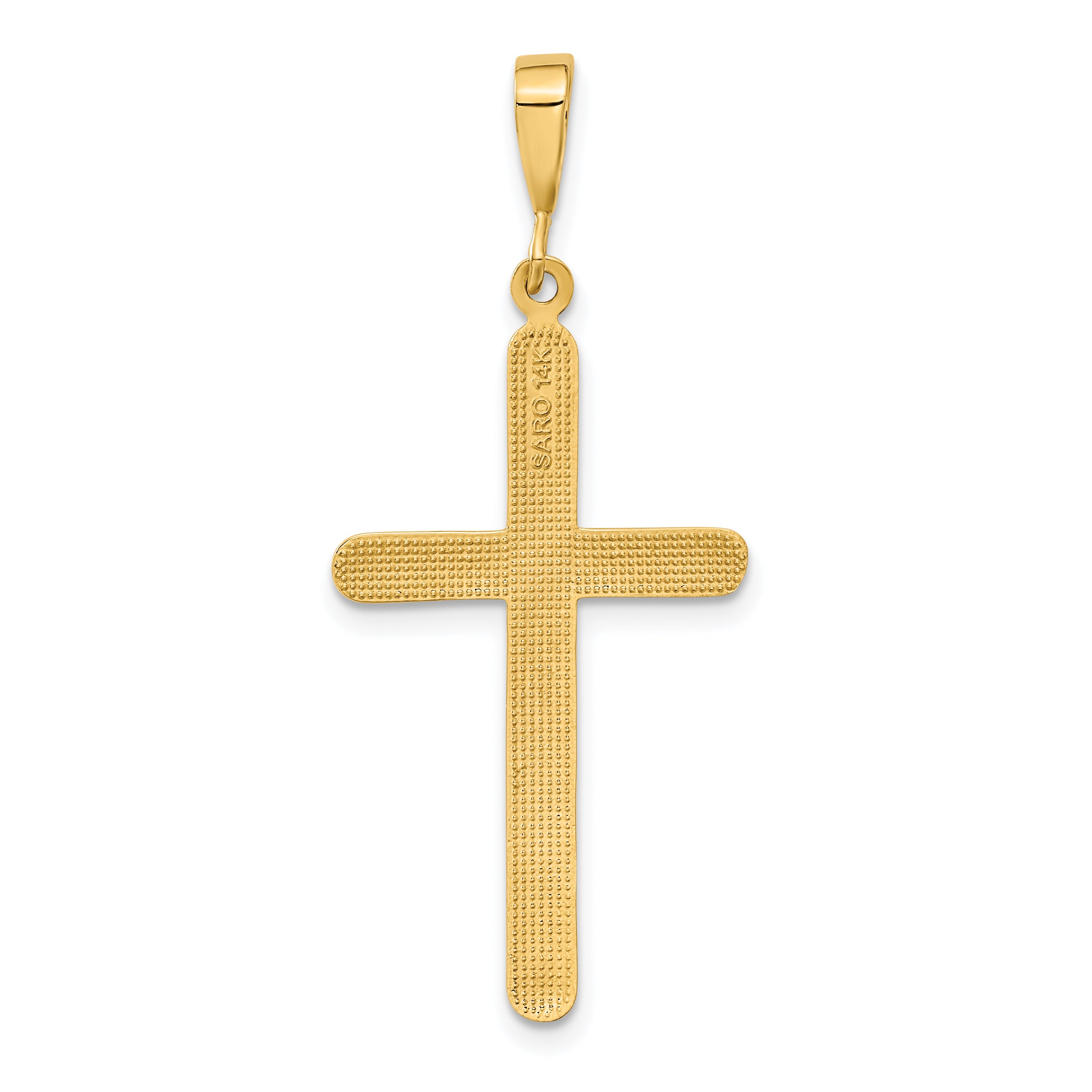 10k Cross Pendant