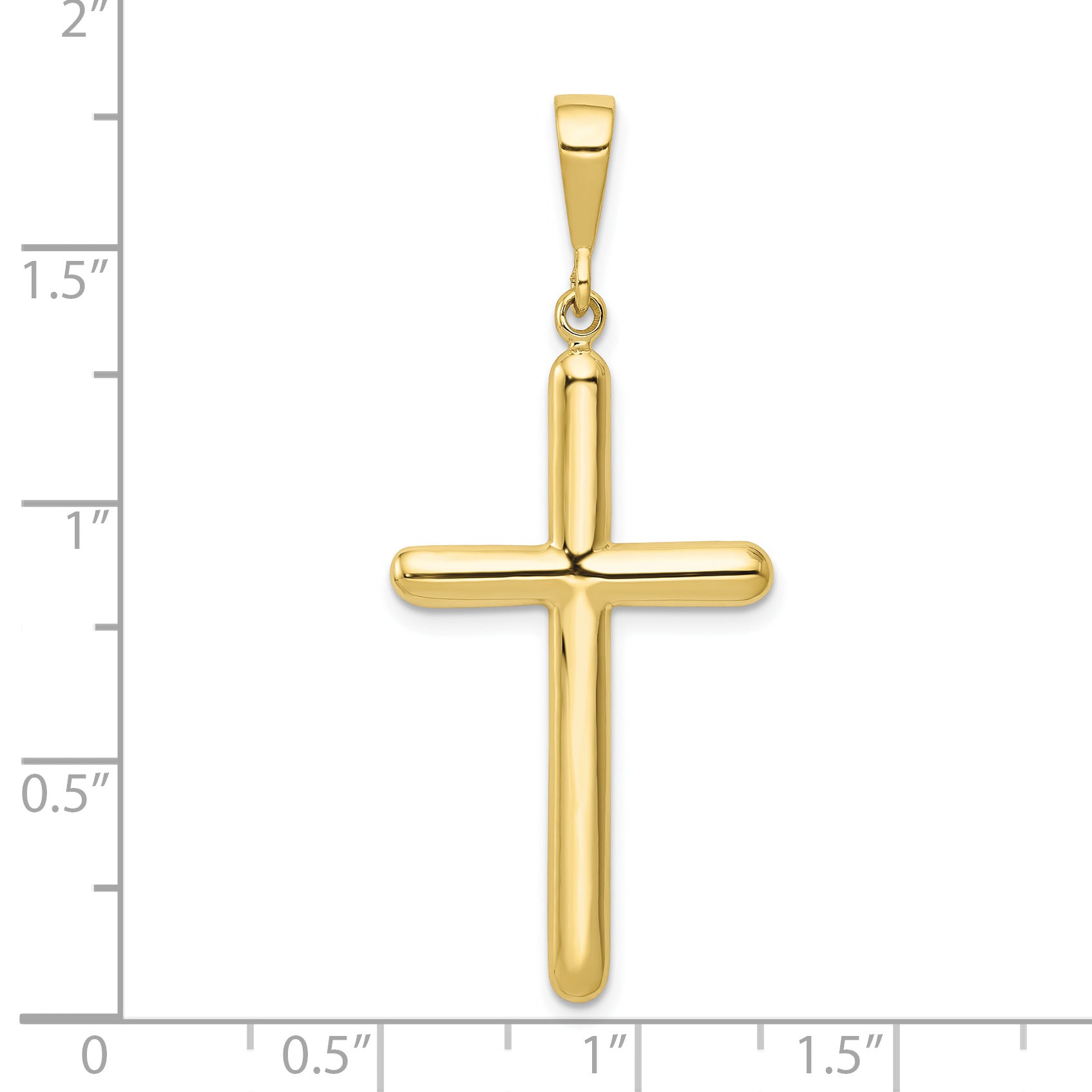 10k Cross Pendant