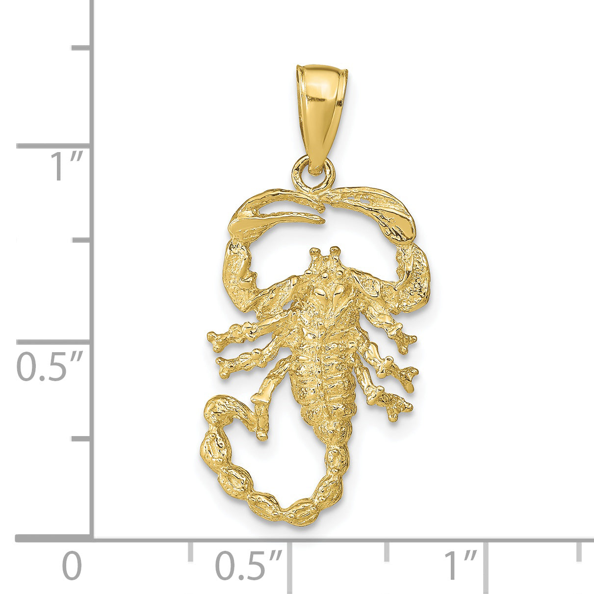 10k Scorpion Charm