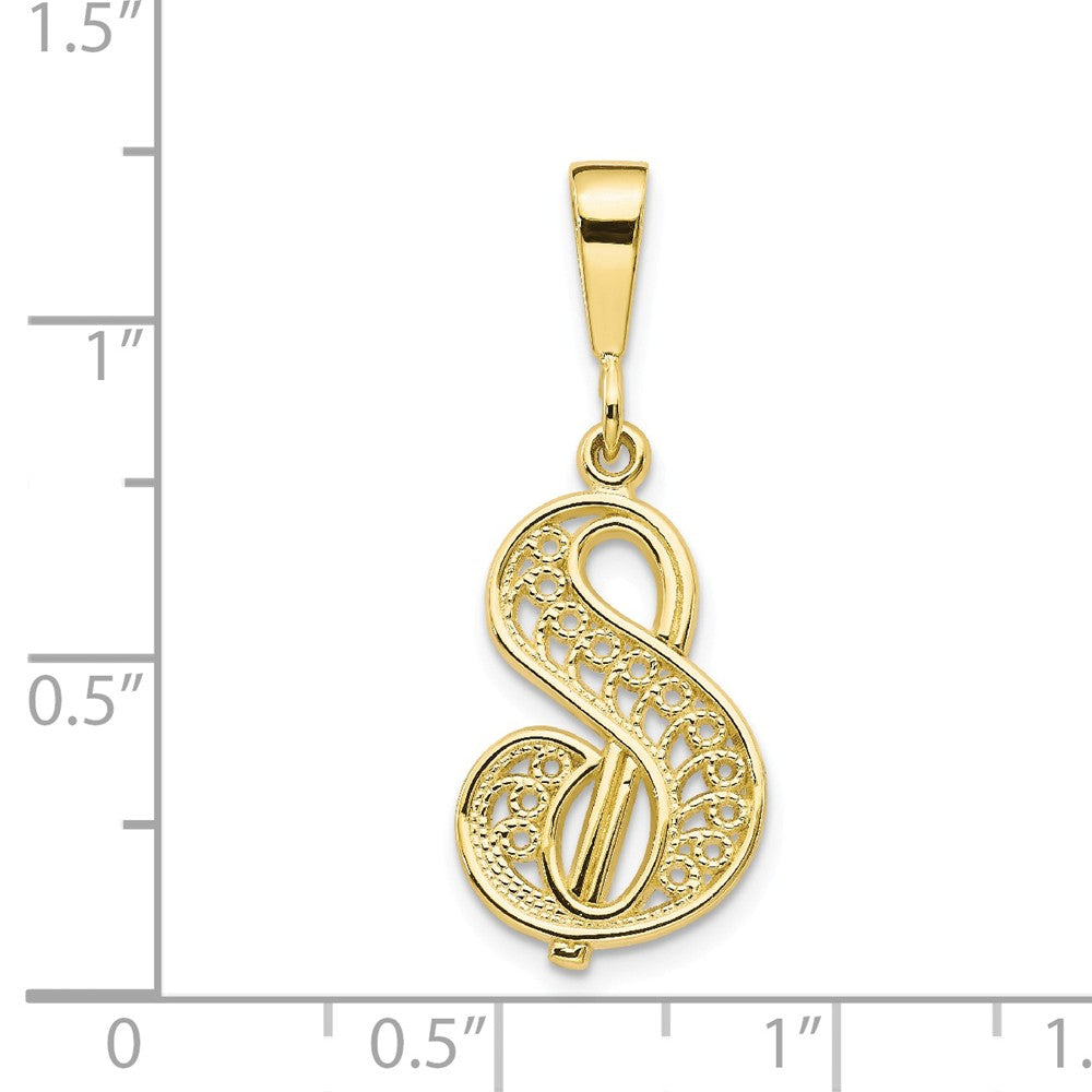 10k Initial S Charm