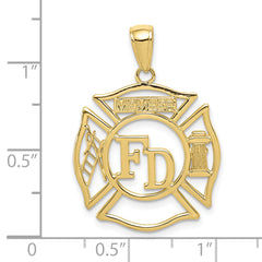 10k FD MEMBER in Shield Pendant