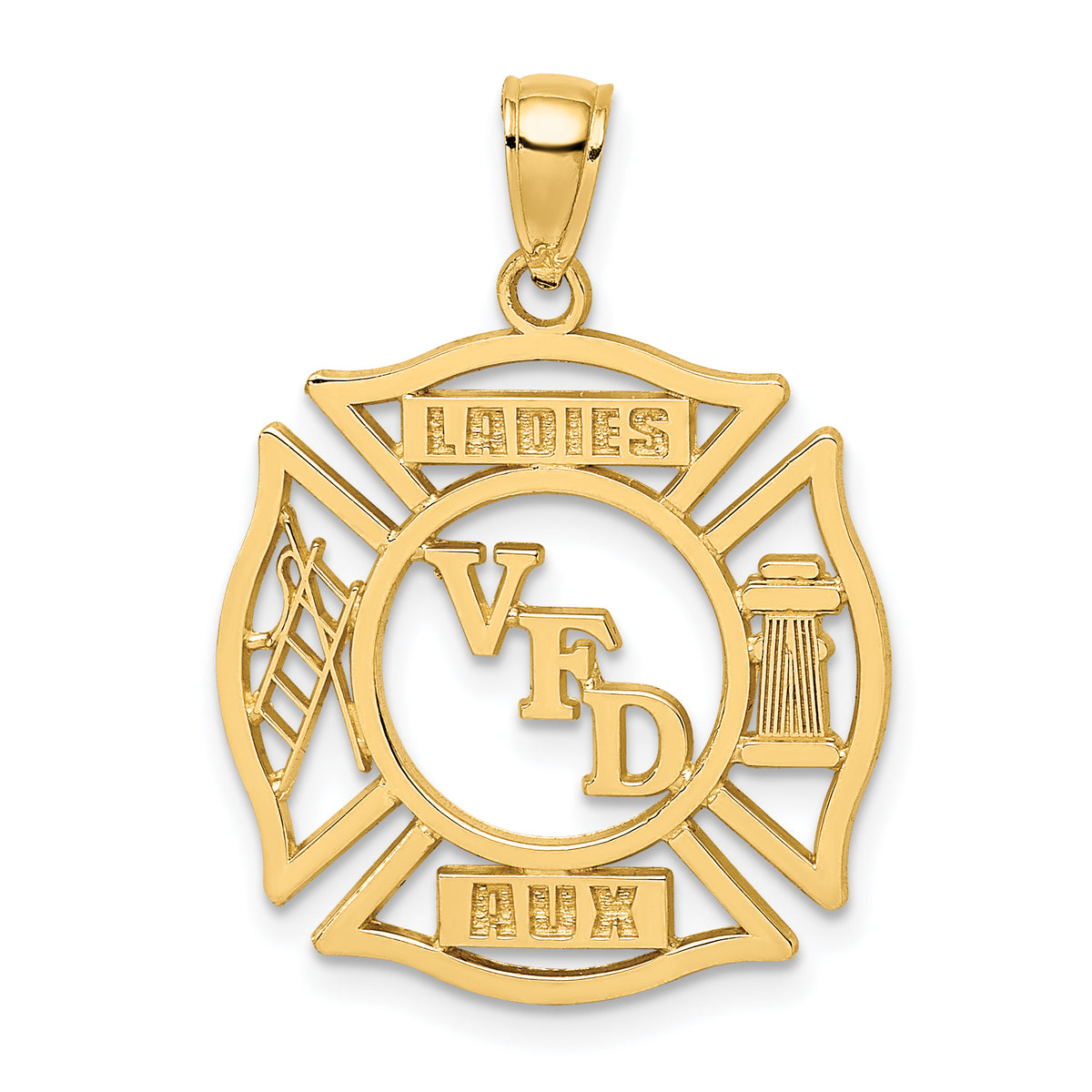 10k VFD Ladies AUX  Shield Charm