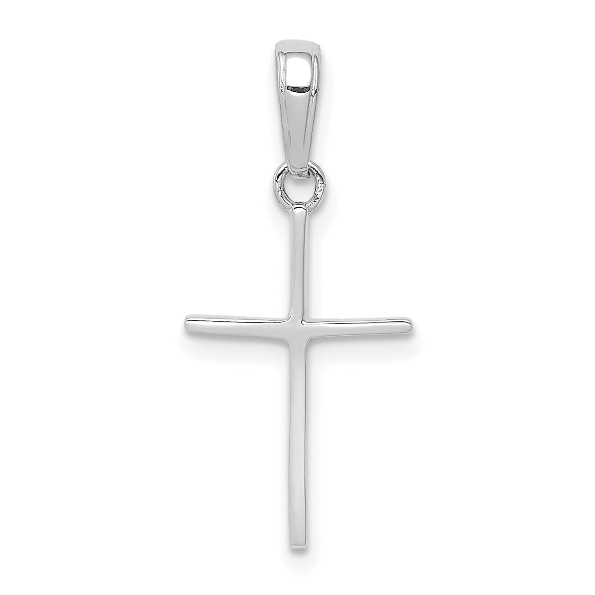 10KW Polished Cross Pendant