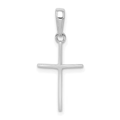 10KW Polished Cross Pendant