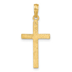 10K Latin Cross Pendant