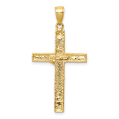 10k INRI Crucifix Pendant