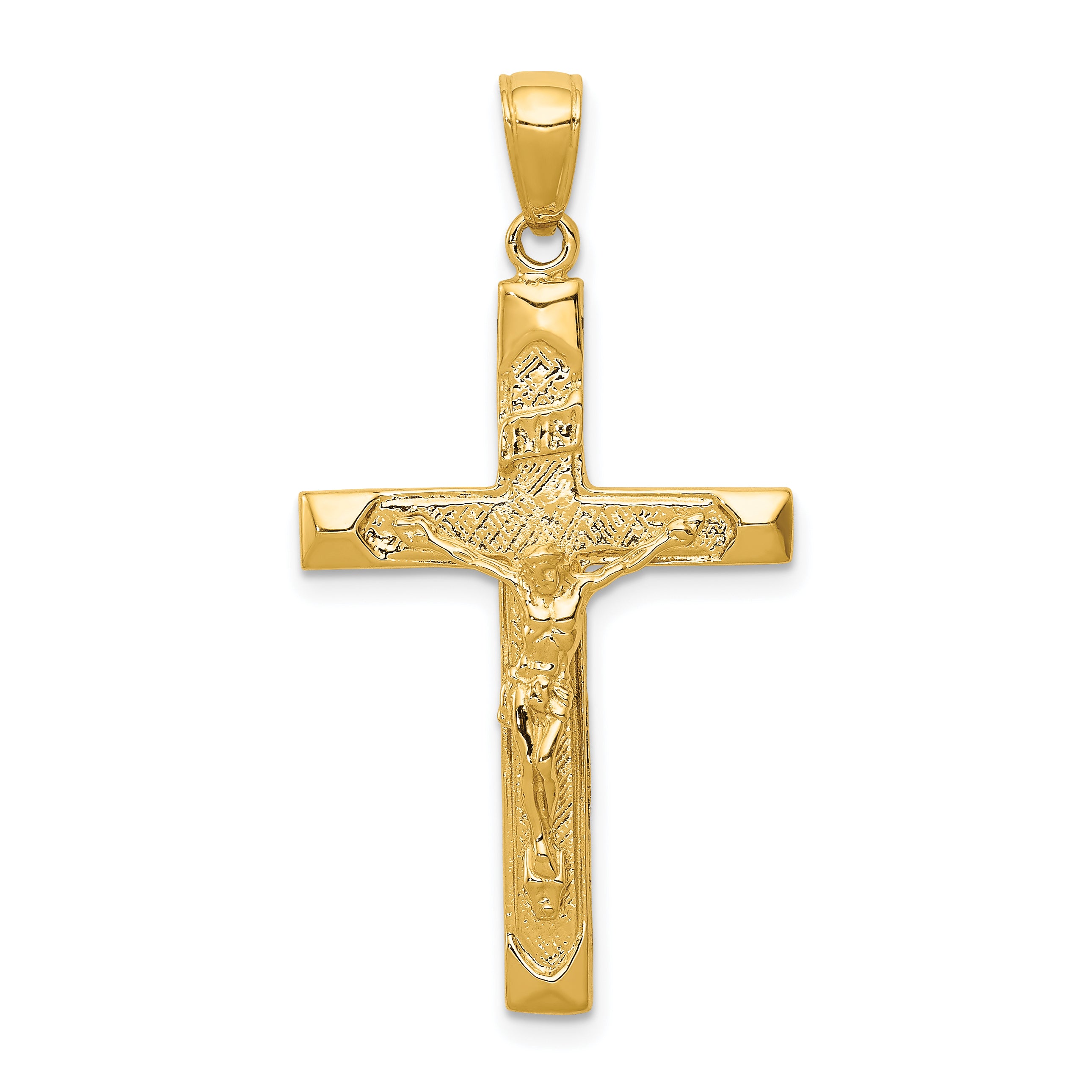 10k INRI Crucifix Pendant